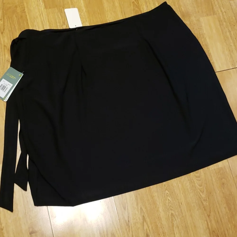 NWT Lysse 3X Jory faux wrap black skirt - Picture 4 of 4